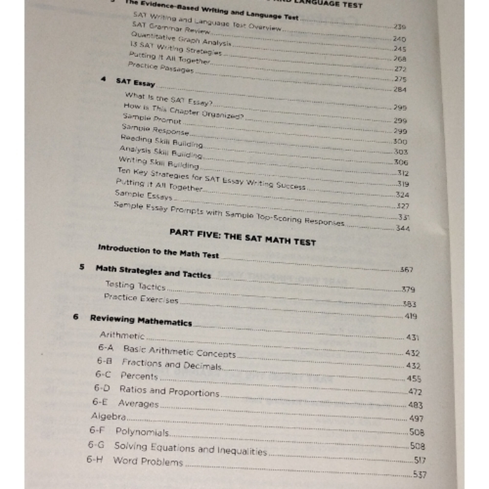 Barron's SAT Premium Study Guide - Picture 5 of 9